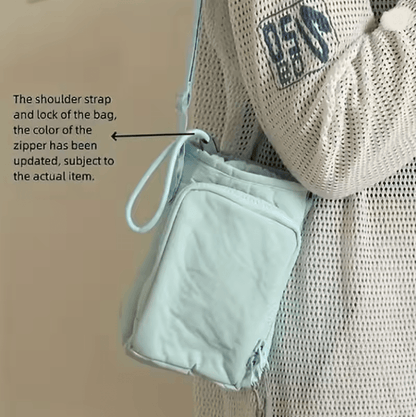 ActiveFlow Crossbody Water Bottle  Phone Bag Waterproof Nylon Sling 4