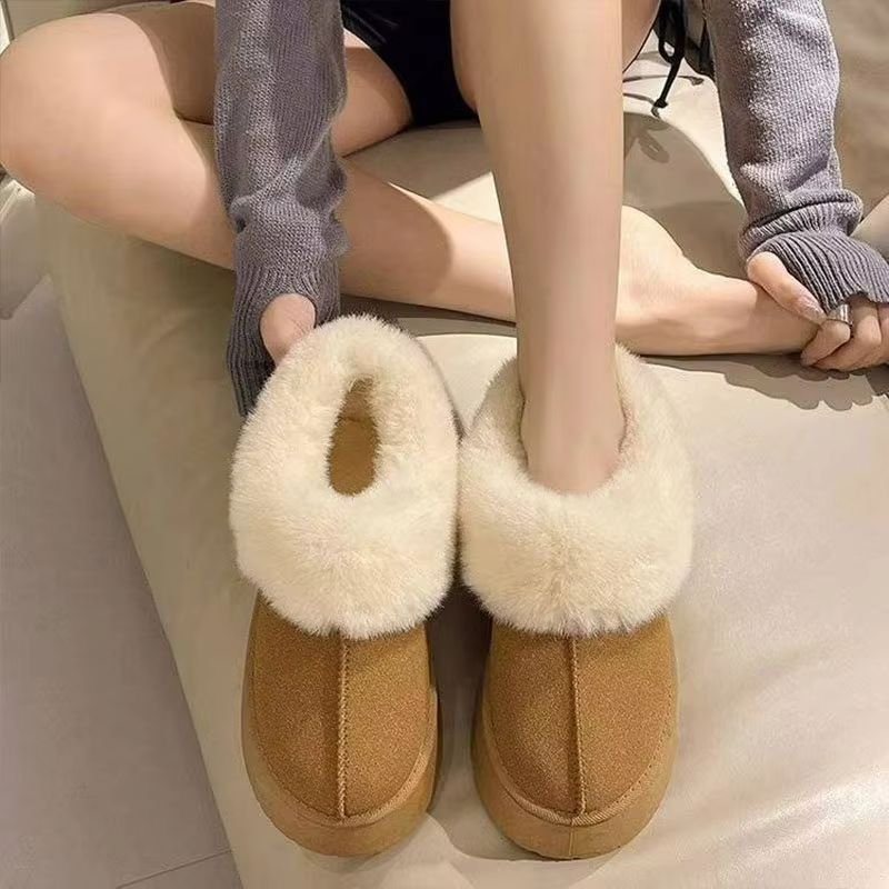 CozyStep Womens Plush Warm Platform Slippers  Indoor  Outdoor NonSlip Comfort 5