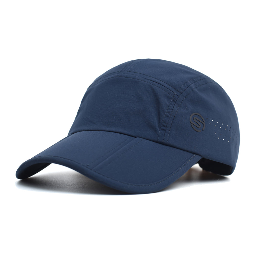 Adjustable Spring Summer Outdoor Foldable Sport Breathable Baseball Cap, Soft Dad Hat for Men Women, Low Profile Trucker