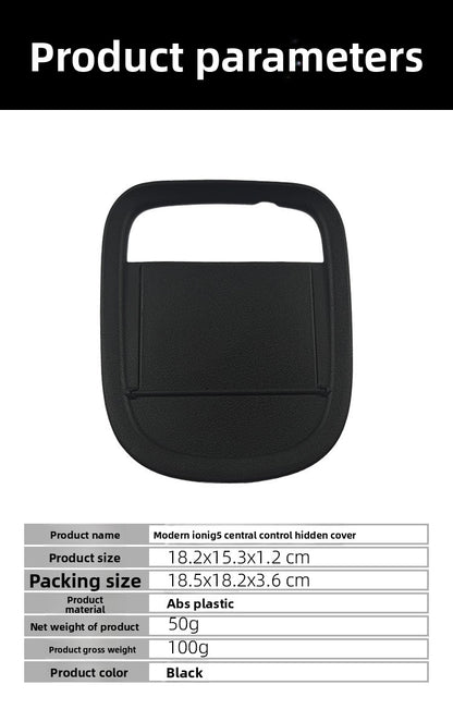 Hyundai Ioniq 5, Concealed Central Control Cover, Lower Storage Box Panel Cover, OEM-Style Replacement Accessory