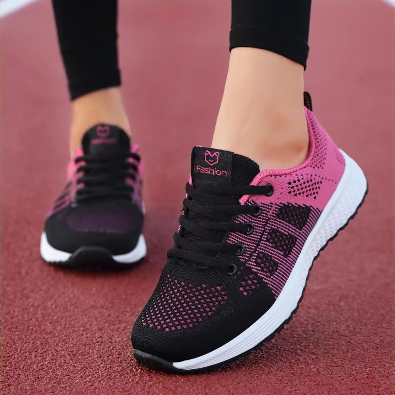 2024 Womens Fashion Platform Sport Sneakers – Stylish Running Shoes for All-Season Comfort