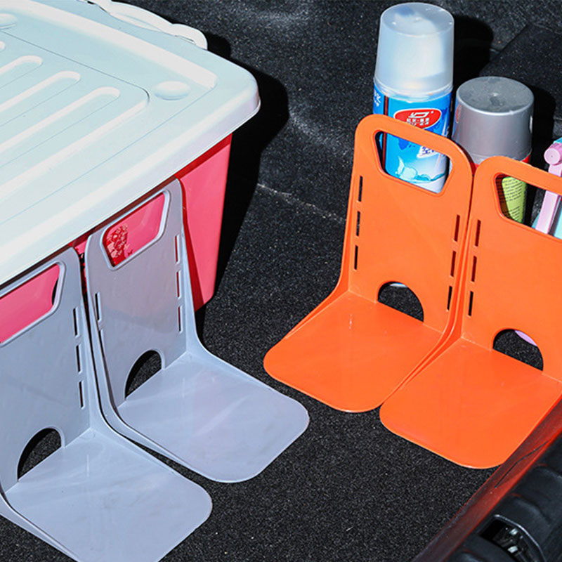 Car Trunk Organizer Auto Back Fixed Rack Holder Stand ShakeProof Adjustable Fence Storage Box Fixer 1