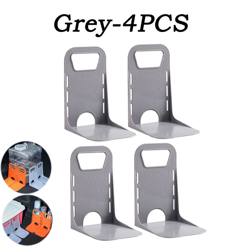 Car Trunk Organizer Auto Back Fixed Rack Holder Stand ShakeProof Adjustable Fence Storage Box Fixer 8