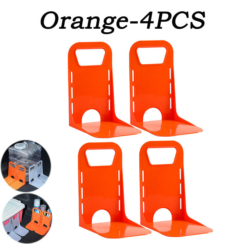 Car Trunk Organizer Auto Back Fixed Rack Holder Stand ShakeProof Adjustable Fence Storage Box Fixer 9