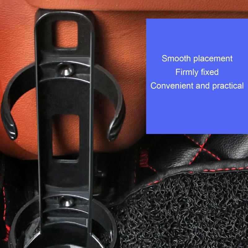 Universal Car Fire Extinguisher Mount, Dual Purpose Home, Auto Bracket with Velcro, Adhesive Tape for Secure Trunk Rack