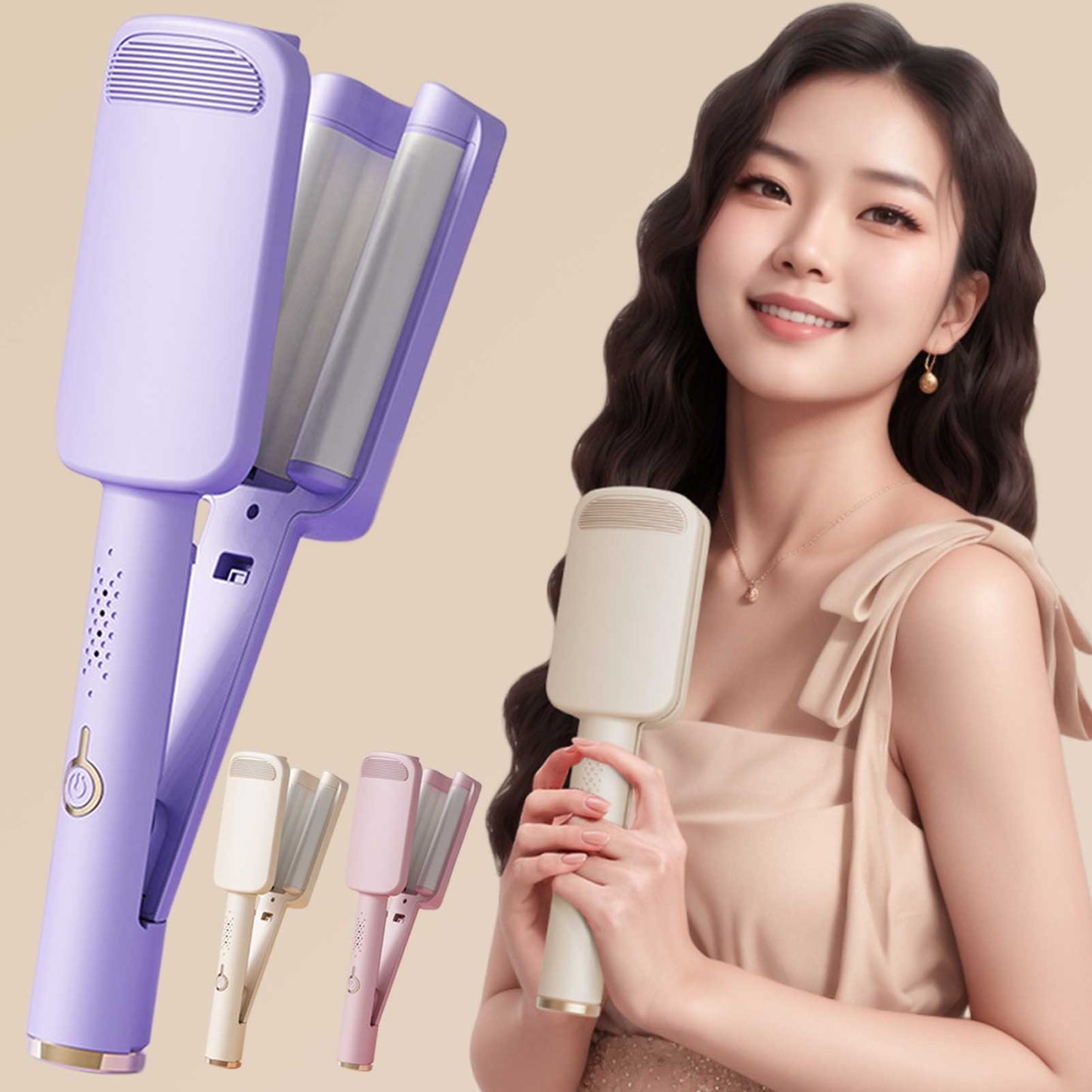 Automatic Lambswool Curling Tool Deep Waver Curling Iron LongLasting Electric Curling Iron For Wome 1