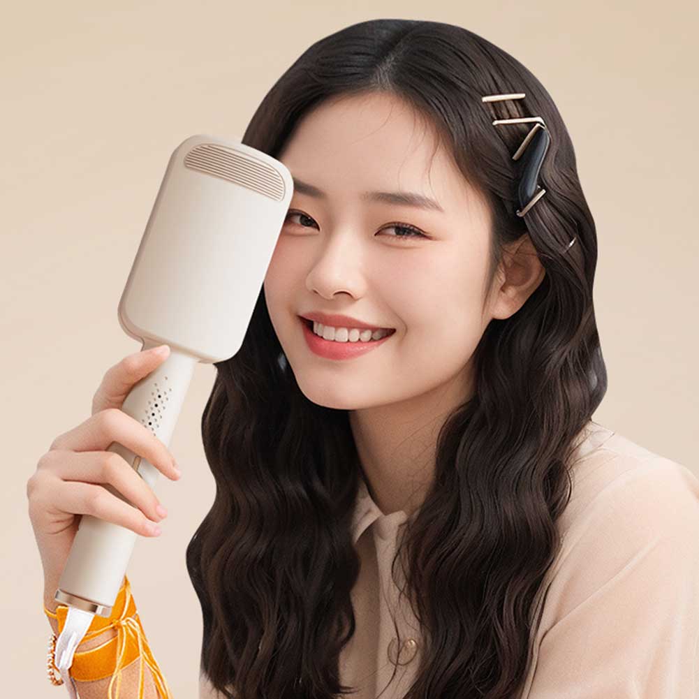Automatic Lambswool Curling Tool, Deep Waver Curling Iron Long-Lasting, Electric Curling Iron for Women Female