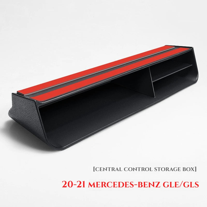 Premium Car Central Control Storage Box Trim for Mercedes Benz A/CLA/GLB/GLA Class, 2020-2023 Luxury Car Accessories