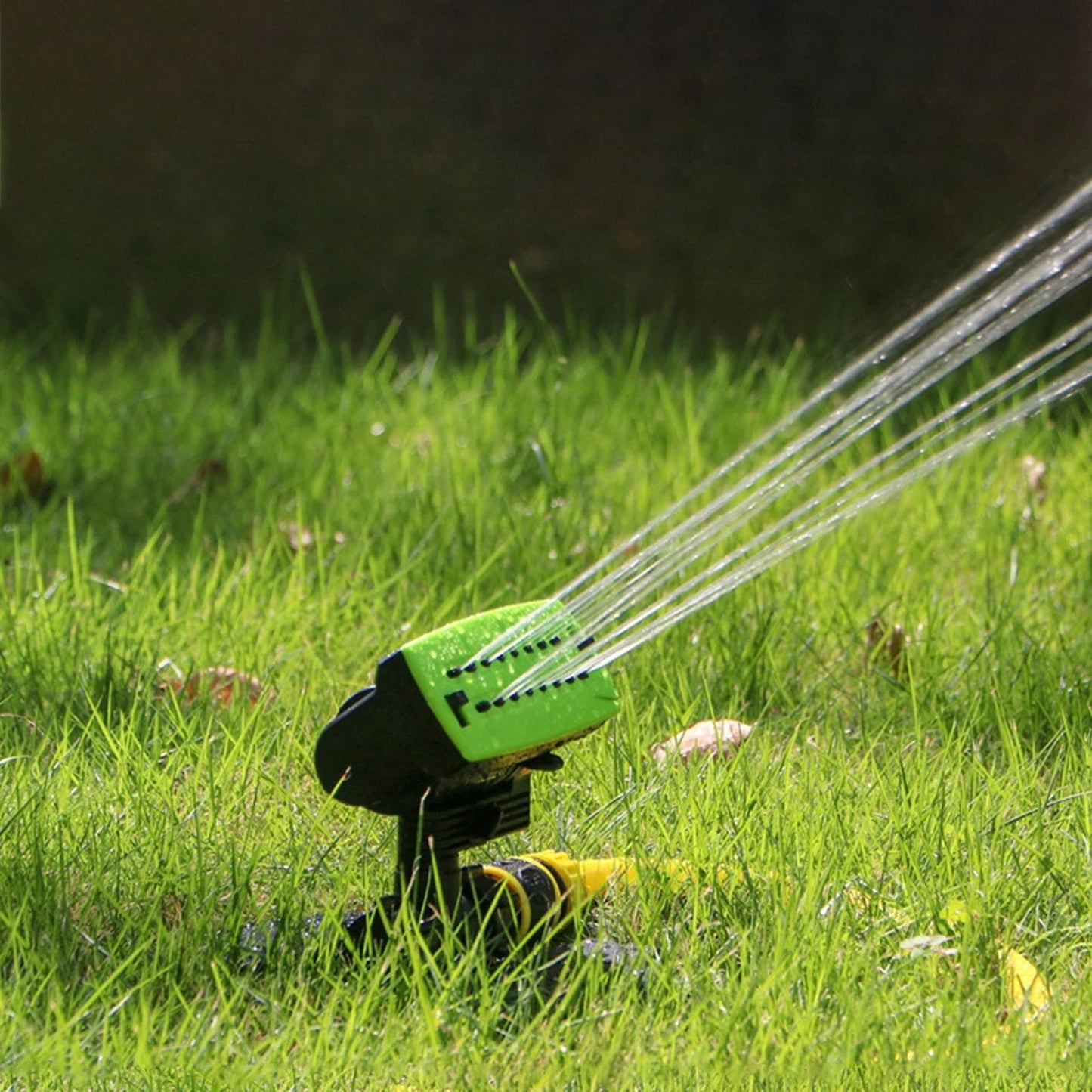 Garden Sprinkler 180 Degree Rotating Adjustable Lawn Water Sprayer
