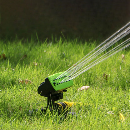 Garden Sprinkler 180 Degree Rotating Adjustable Lawn Water Sprayer