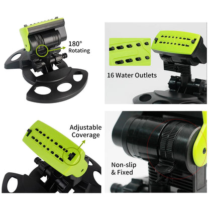 Garden Sprinkler 180 Degree Rotating Adjustable Lawn Water Sprayer 5