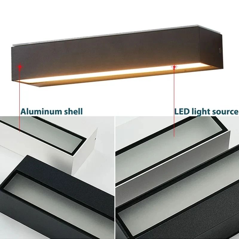 Solar LED Outdoor Wall Lamp For Garden And Balcony 4