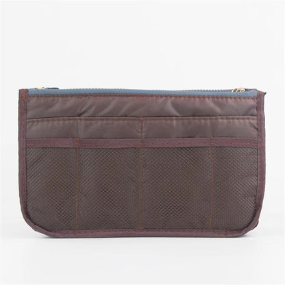 Multifunctional Double Zipper Large Capacity Storage Bag – Travel Makeup & Toiletry Organizer