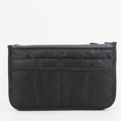 Multifunctional Double Zipper Large Capacity Storage Bag – Travel Makeup & Toiletry Organizer