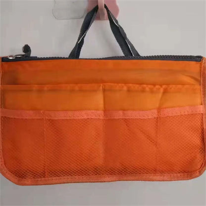 Multifunctional Double Zipper Large Capacity Storage Bag – Travel Makeup & Toiletry Organizer