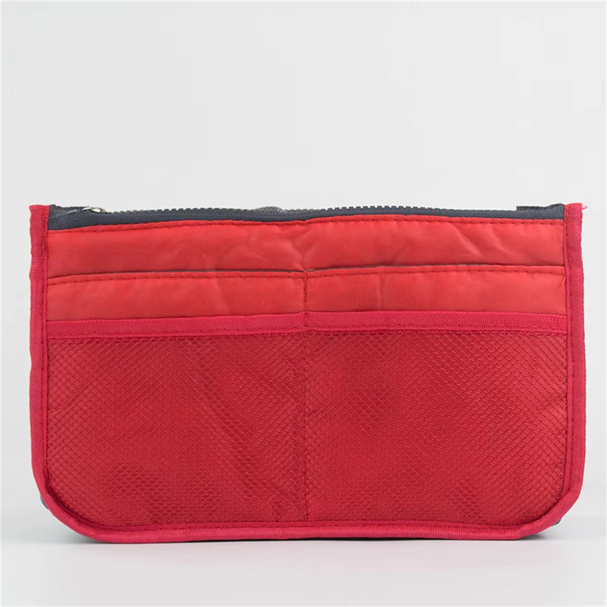 Multifunctional Double Zipper Large Capacity Storage Bag – Travel Makeup & Toiletry Organizer