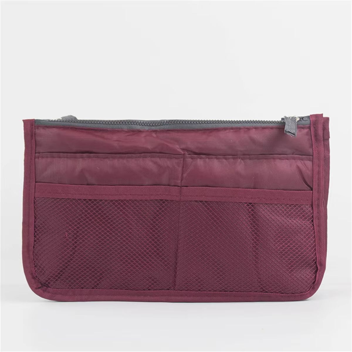 Multifunctional Double Zipper Large Capacity Storage Bag – Travel Makeup & Toiletry Organizer