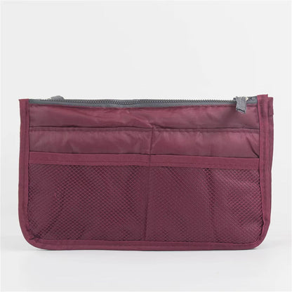 Multifunctional Double Zipper Large Capacity Storage Bag – Travel Makeup & Toiletry Organizer