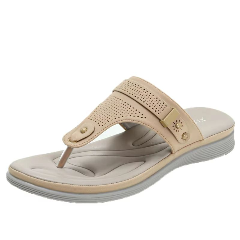 Womens Wedge Flip Flops  Stylish Summer Beach Slippers With AllDay Comfort 7