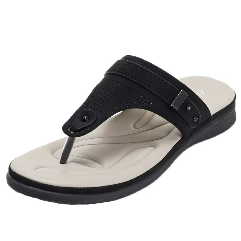 Womens Wedge Flip Flops  Stylish Summer Beach Slippers With AllDay Comfort 8