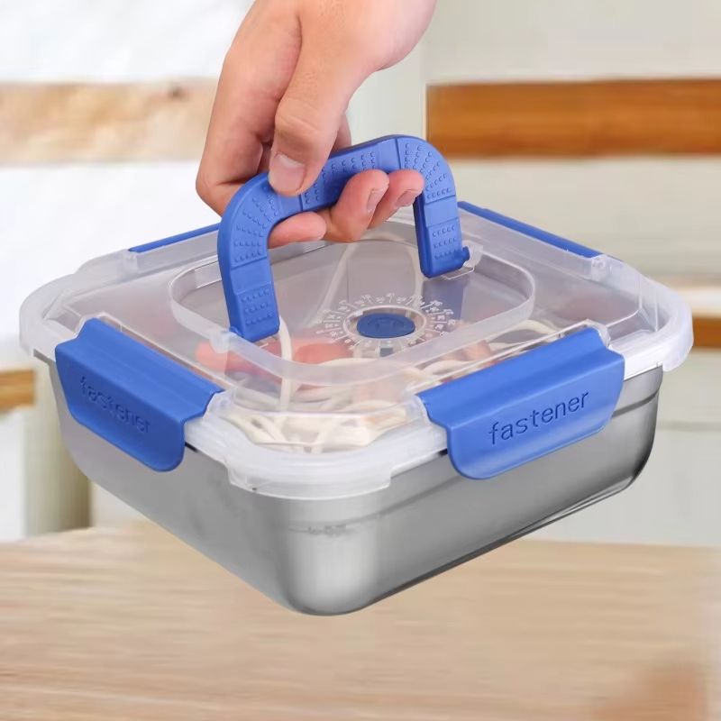 Stainless Steel Sealed Lunch  Storage Box  Portable FreshKeeping Container For Home Travel  Camping 1