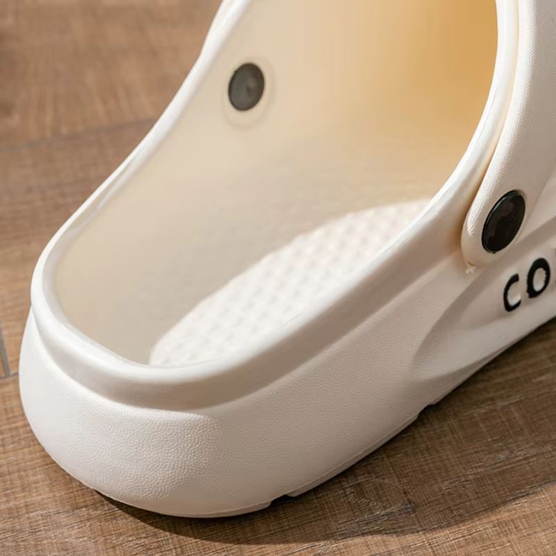 Unisex Summer AntiSlip Covered Toe Slippers  Thick Bottom Indoor  Outdoor Casual Sandals 2