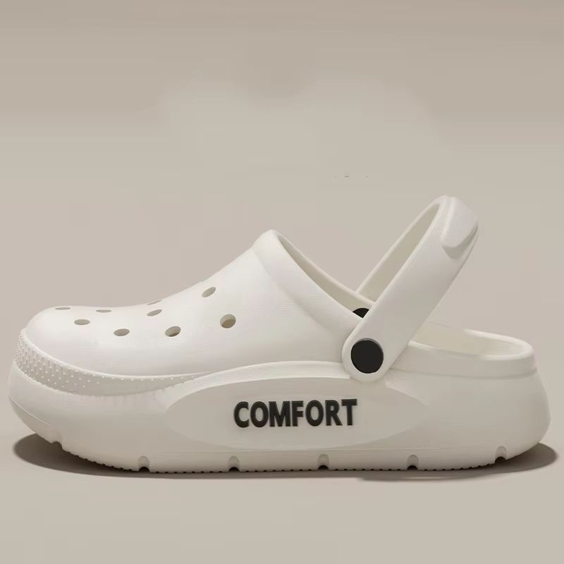 Unisex Summer AntiSlip Covered Toe Slippers  Thick Bottom Indoor  Outdoor Casual Sandals 7