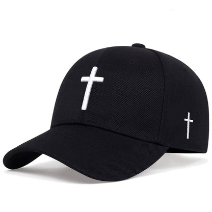 Fashion Simple Black Baseball Cap, Cotton Snapback Golf Hat, Solid Color Hip Hop Dad Caps for Men and Women Casual Wear