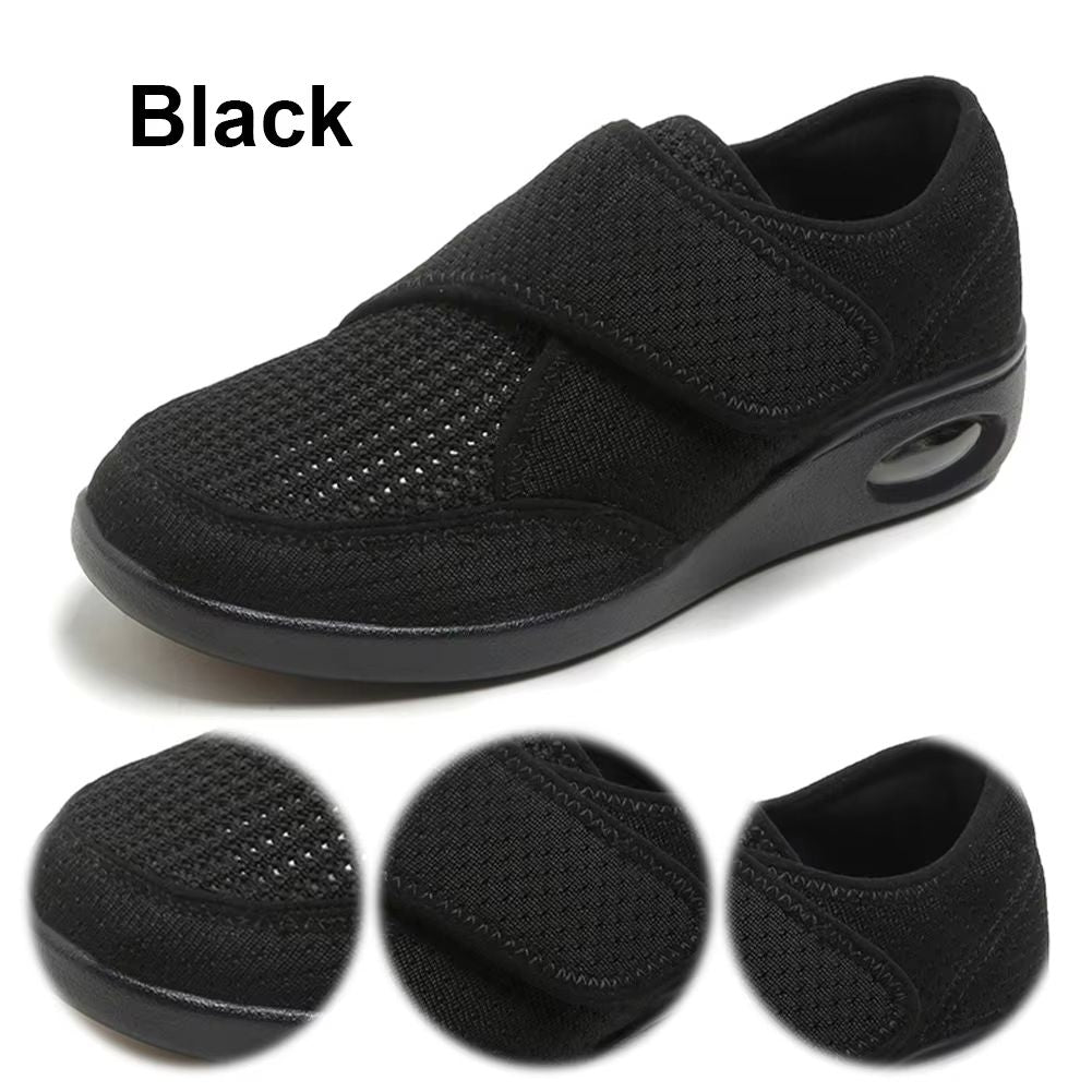 Adjustable Width Diabetic Shoes  Breathable Orthopedic Comfort For Swelling Arthritis  Plantar Fasc 1