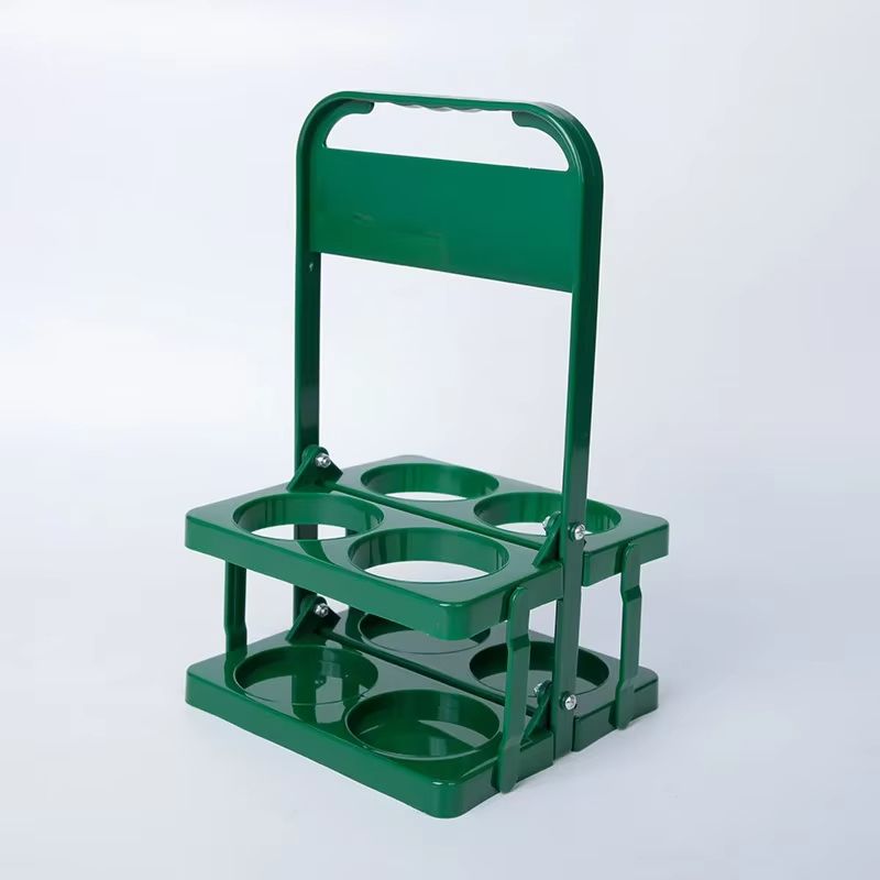 Portable Foldable Beer  Beverage Rack  Durable Cup Organizer And Bottle Holder For Parties  Travel 9