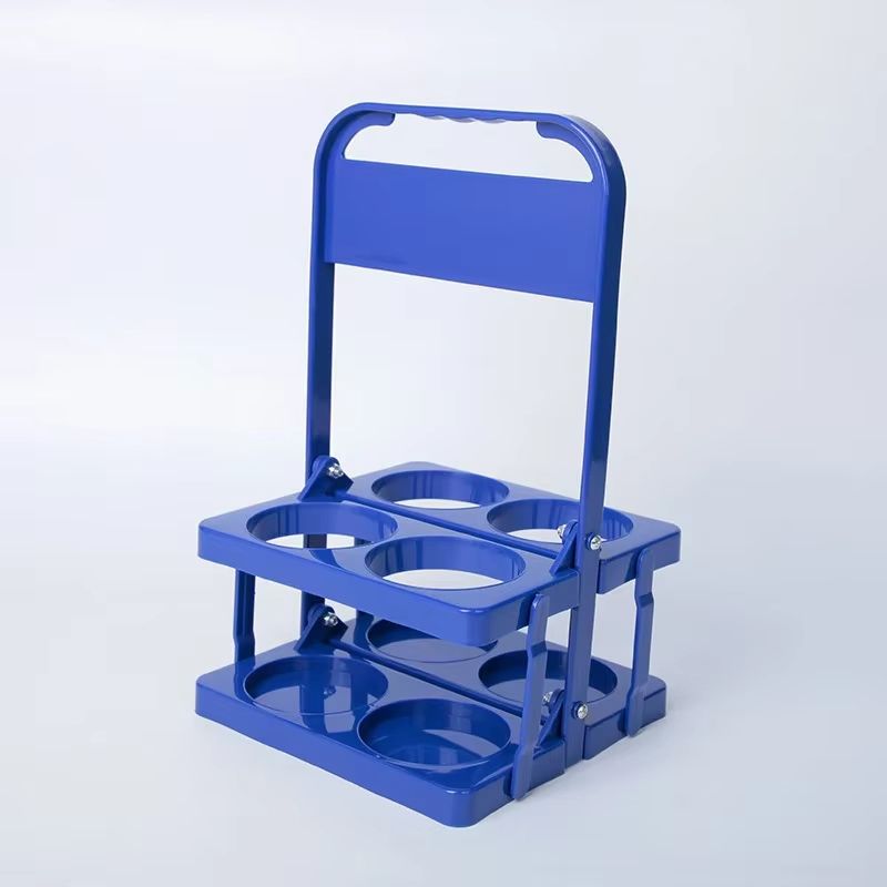 Portable Foldable Beer  Beverage Rack  Durable Cup Organizer And Bottle Holder For Parties  Travel 11