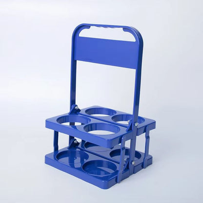 Portable Foldable Beer  Beverage Rack  Durable Cup Organizer And Bottle Holder For Parties  Travel 11