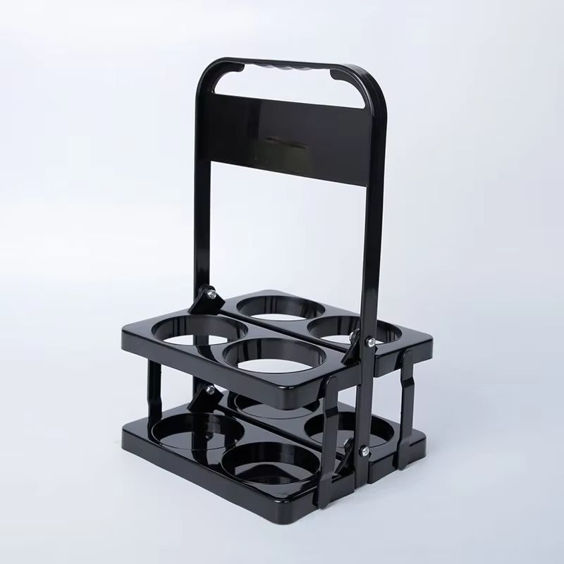 Portable Foldable Beer  Beverage Rack  Durable Cup Organizer And Bottle Holder For Parties  Travel 13