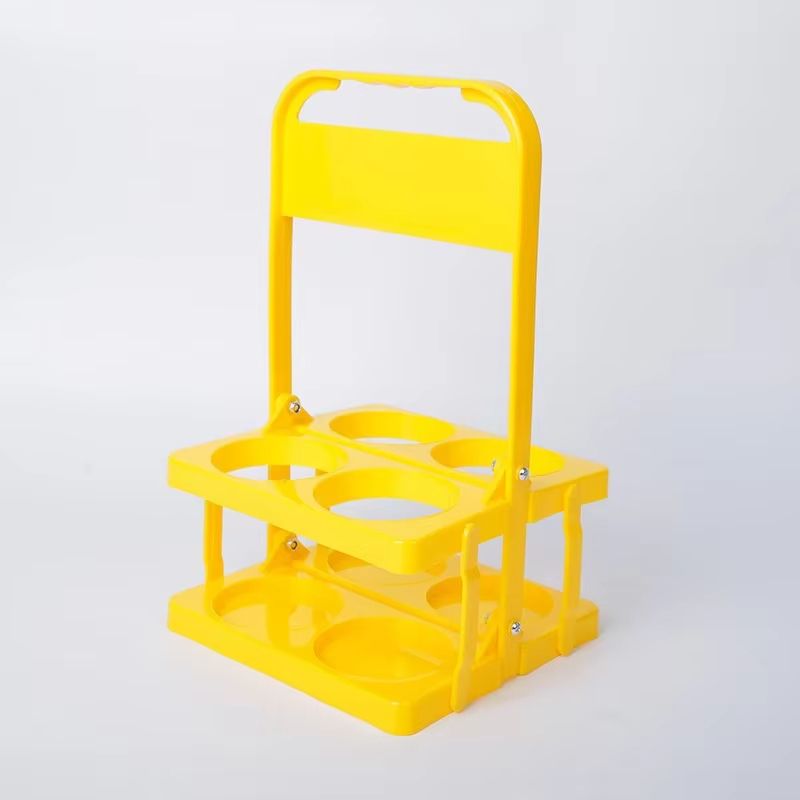 Portable Foldable Beer  Beverage Rack  Durable Cup Organizer And Bottle Holder For Parties  Travel 17