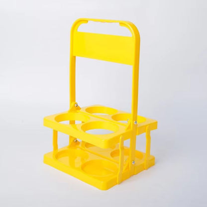 Portable Foldable Beer  Beverage Rack  Durable Cup Organizer And Bottle Holder For Parties  Travel 17