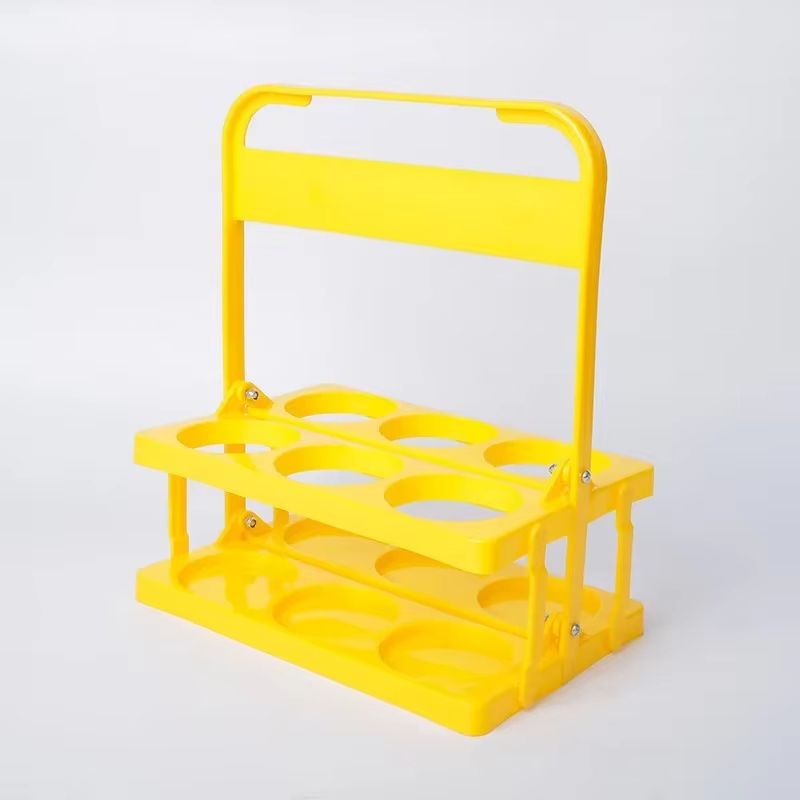 Portable Foldable Beer  Beverage Rack  Durable Cup Organizer And Bottle Holder For Parties  Travel 18