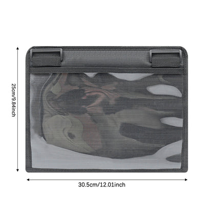 Universal Car Tablet Hanging Bag, Rear Seat Headrest Storage Organizer for High-Speed Rail Travel