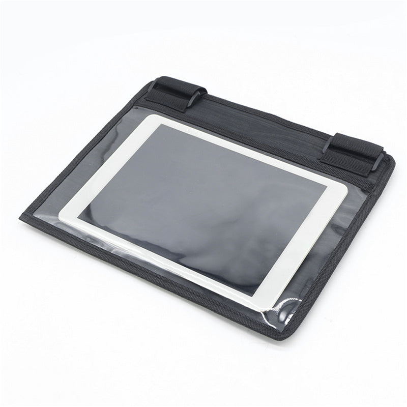 Universal Car Tablet Hanging Bag, Rear Seat Headrest Storage Organizer for High-Speed Rail Travel