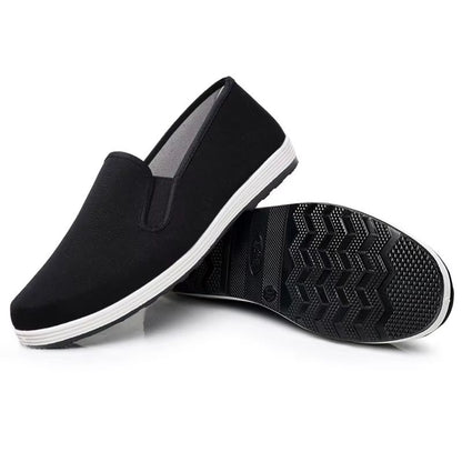 Mens Traditional Kung Fu Cotton Shoes  Breathable Martial Arts  Tai Chi Training Footwear 6