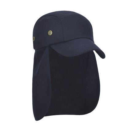 Outdoor Hiking Travelling Fishing Hat Sun Cap with Neck Flap for Men Women UV Protection Camping Boating