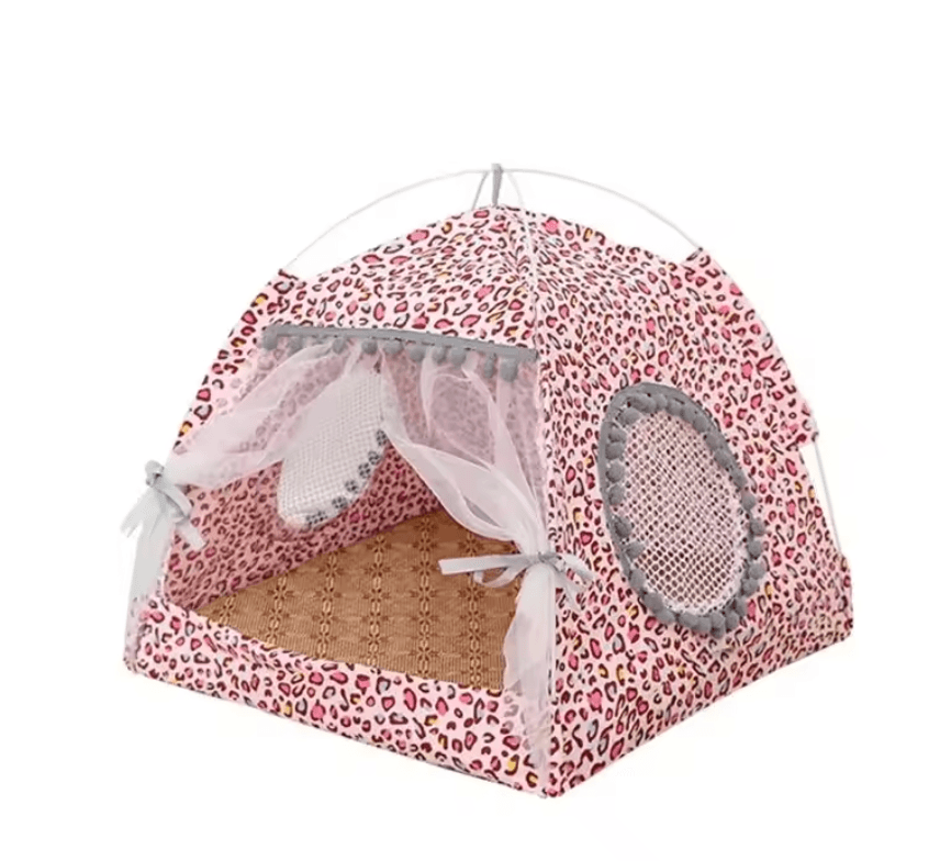 PurrPal Princess Cat Tent Bed With Mosquito Net 2