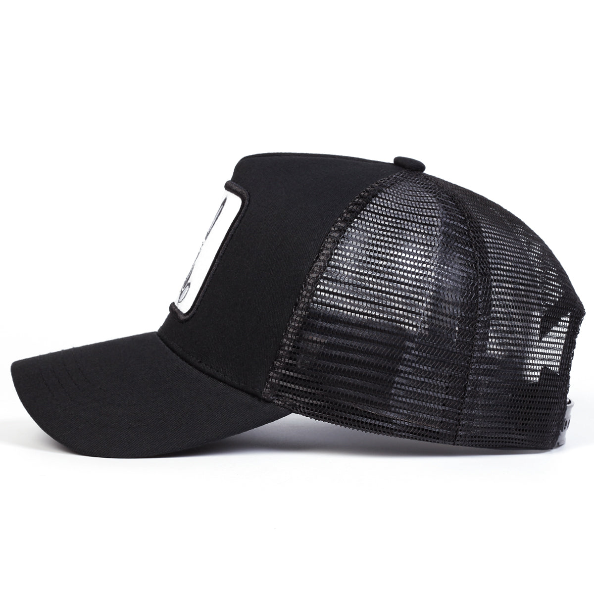Spring Summer Outdoor Sunscreen Hat, Unisex Cartoon Rabbit Embroidery Baseball Net Caps, Adjustable Casual Trucker Hats