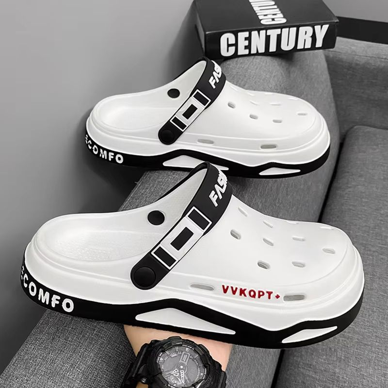 Men's EVA Garden & Beach Sandals – Comfortable Outdoor Hole Shoes and Indoor Slippers