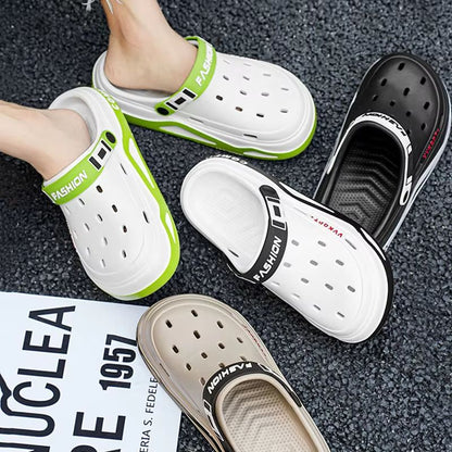 Mens EVA Garden  Beach Sandals  Comfortable Outdoor Hole Shoes And Indoor Slippers 1