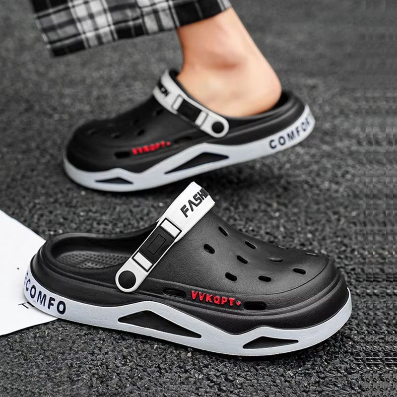 Mens EVA Garden  Beach Sandals  Comfortable Outdoor Hole Shoes And Indoor Slippers 3