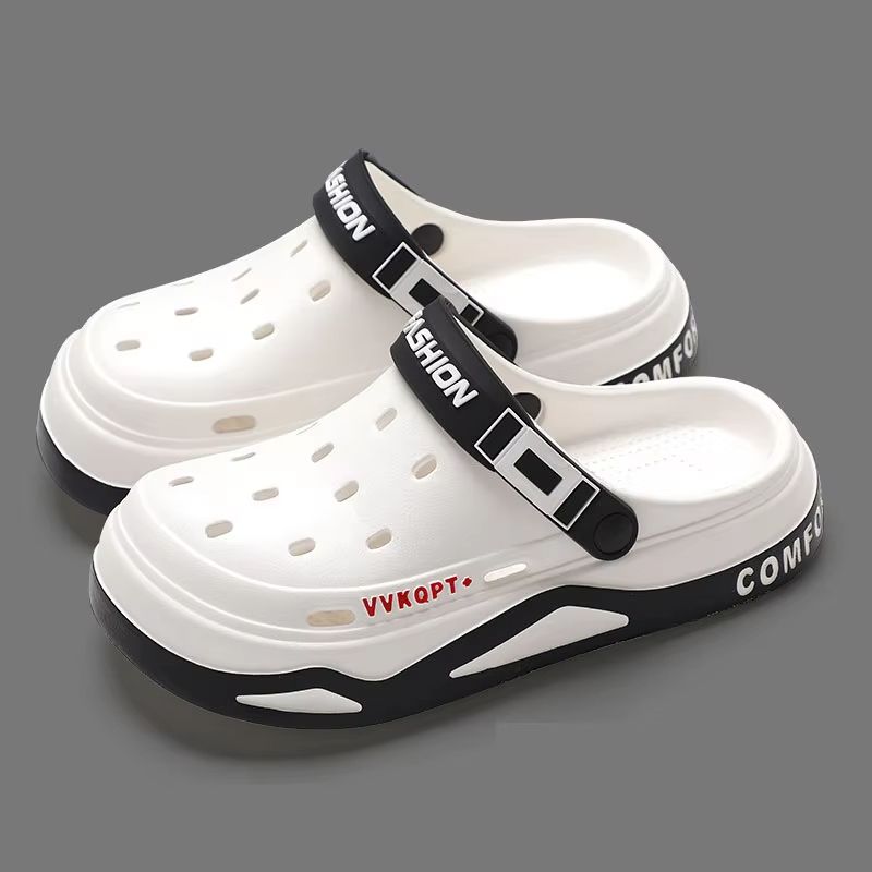 Mens EVA Garden  Beach Sandals  Comfortable Outdoor Hole Shoes And Indoor Slippers 7