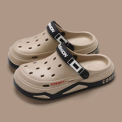 Mens EVA Garden  Beach Sandals  Comfortable Outdoor Hole Shoes And Indoor Slippers 8
