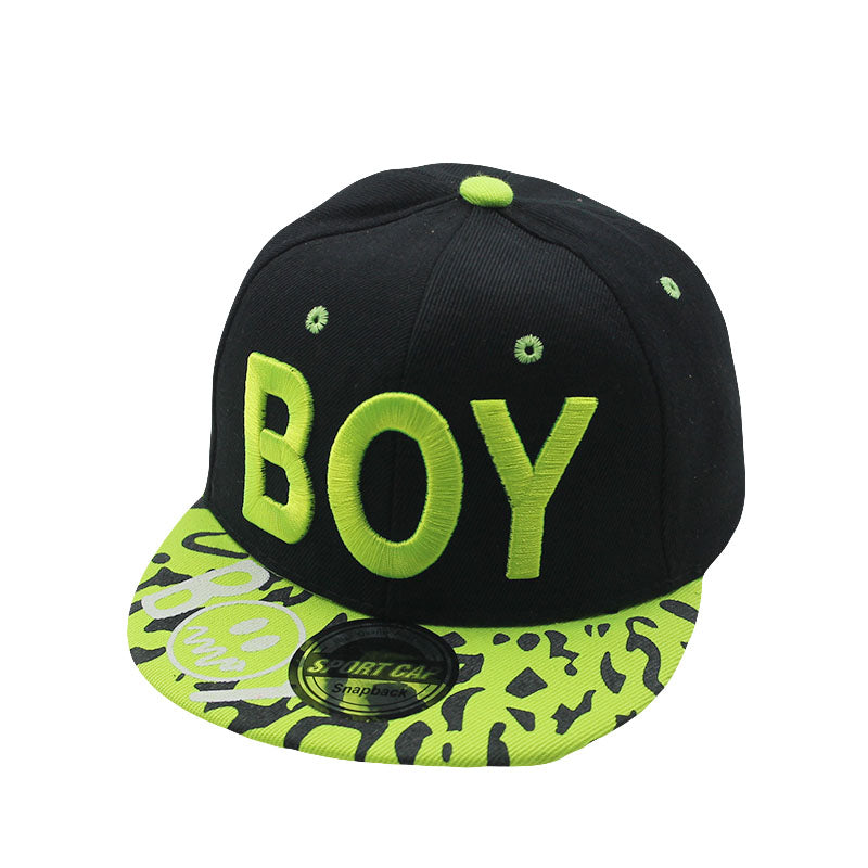 Kids Baseball Cap New Fashion Summer Style, Adjustable Boys Hip Hop Caps, Casual Girls Hats with Letter Embroidery