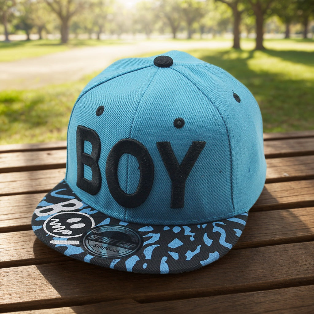 Kids Baseball Cap New Fashion Summer Style, Adjustable Boys Hip Hop Caps, Casual Girls Hats with Letter Embroidery