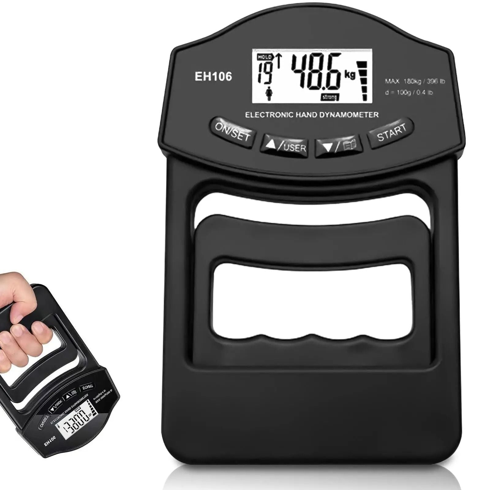 Digital Hand Grip Strength Tester With LCD Screen 1